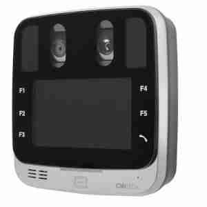 image of a dual iris recognition system with retina scanners